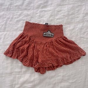 NWT Angie Orange Shorts